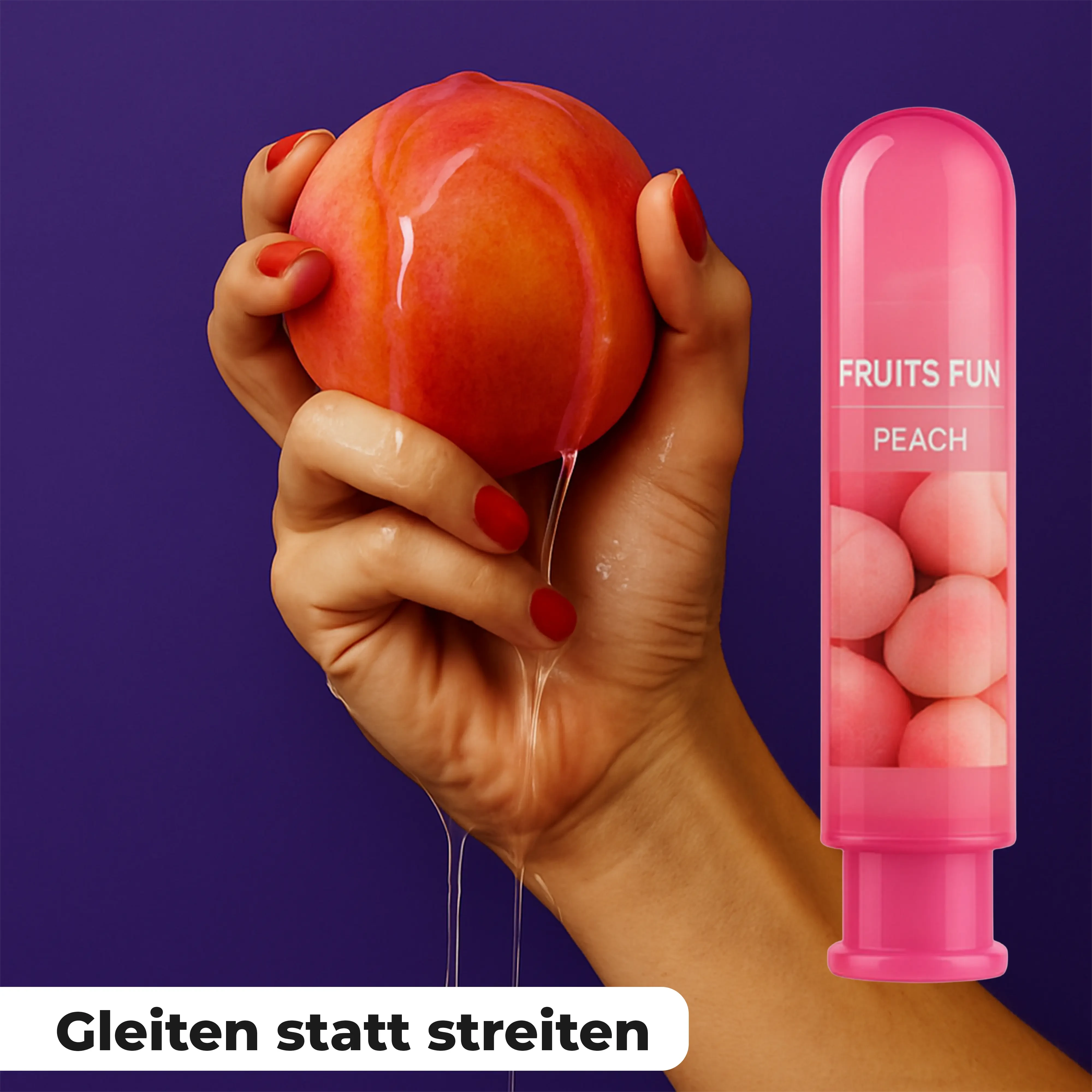 Gleitgel mit Geschmack
